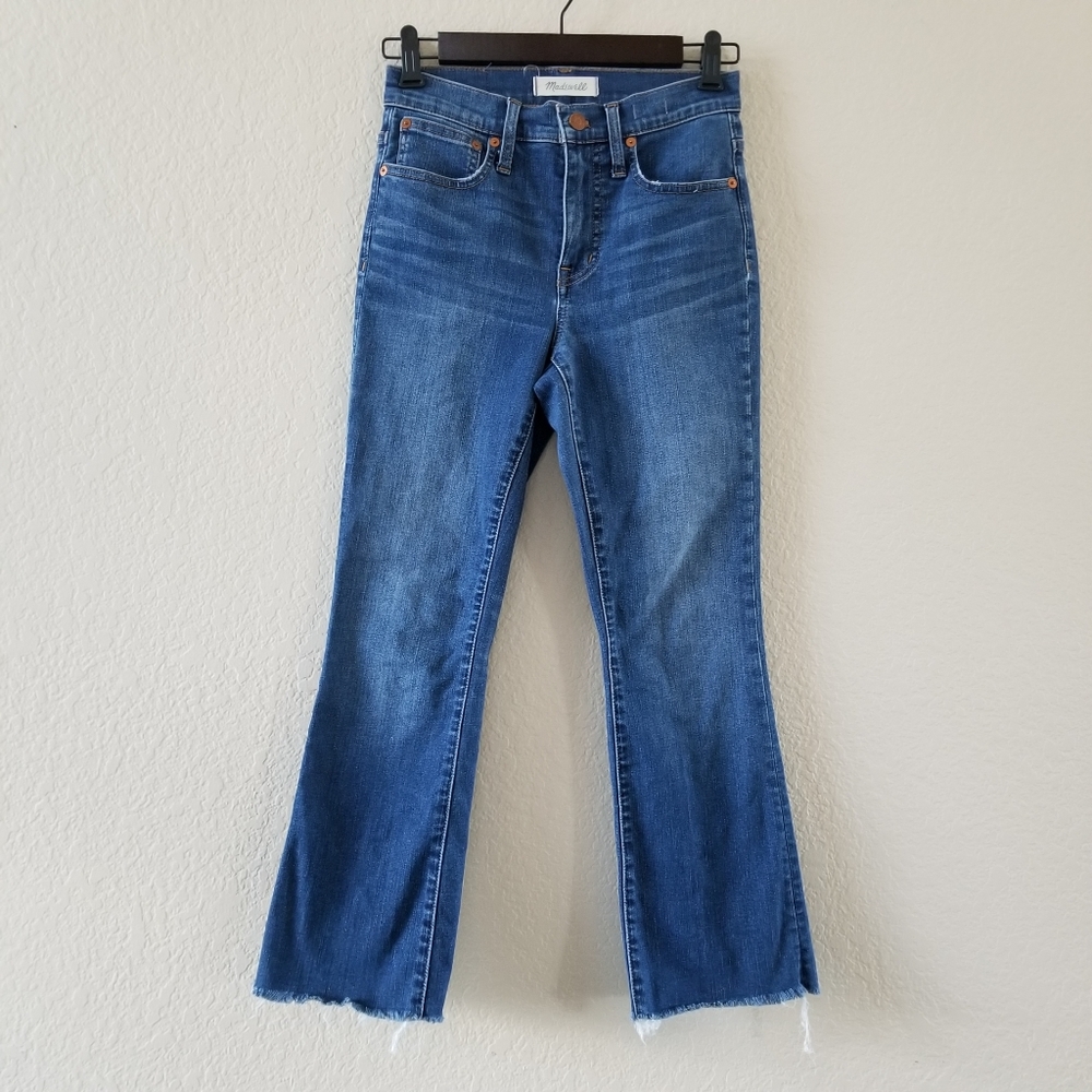 Madewell Cali Demi Boot Jeans Size 24